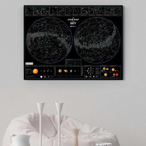 Star Map Of The Sky interior