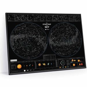 Star Map Of The Sky in frame