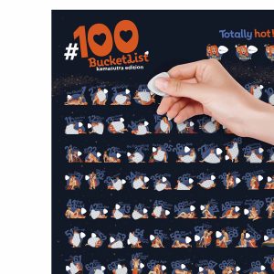 100 bucket list Kamasutra Edition scratching
