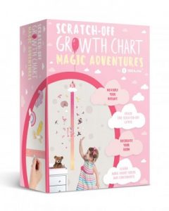 Scratch-off Wall Growth Chart “MAGIC ADVENTURES” packaging