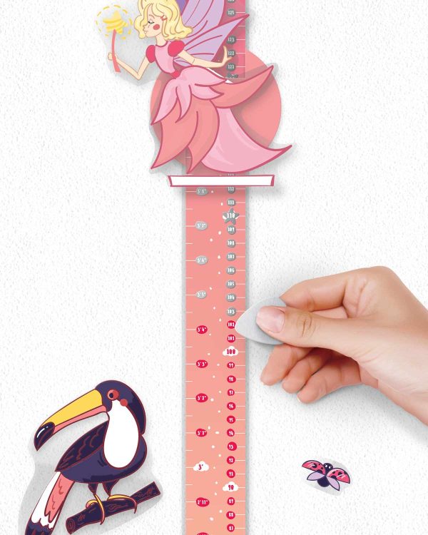 Scratch-off Wall Growth Chart “MAGIC ADVENTURES” hight