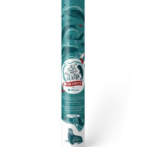 Scratch Map Marine World packaged in gift tube