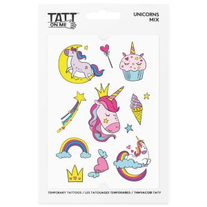 Προσωρινό Τατουάζ | Unicorns Μονόκεροι Mix